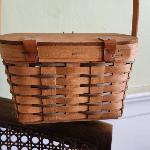 Vintage Small basket handbag Longaberger - Picture 2 of 4